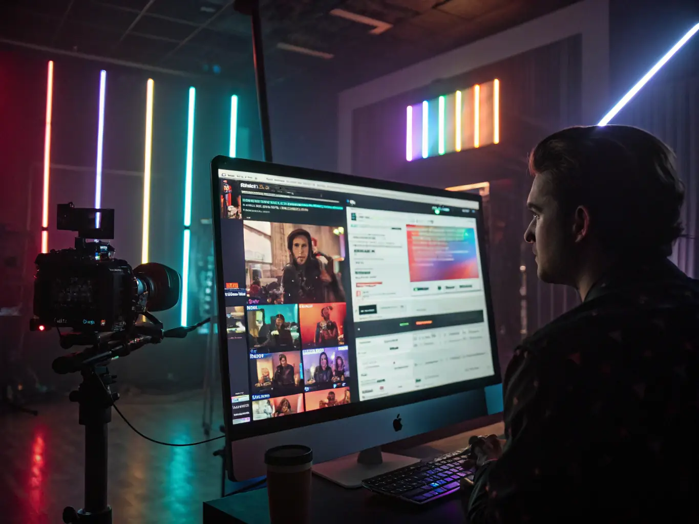 A screenshot of a social media campaign dashboard with analytics and engagement metrics, illustrating Perafox Solutions' digital campaign capabilities.